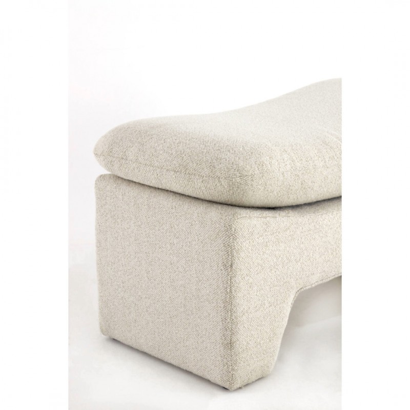 POUF DS BEIGE FABRIC 80 - BENCHES